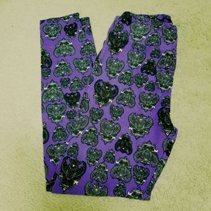 ⭐4 for $20 Lularoe Purple Leggings Standard One Sz